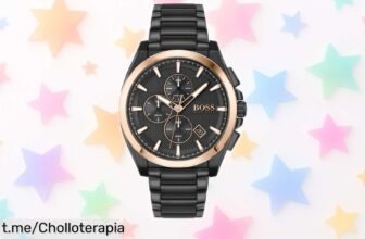 Impresionante reloj Hugo Boss para hombre con elegante caja de regalo: ¡rebajado a un precio loco y listo para resaltar tu estilo único!
