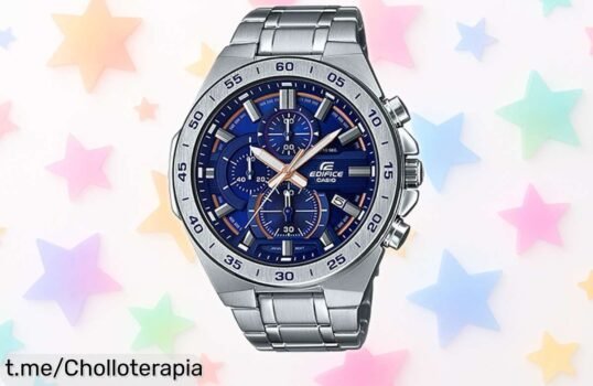 Impresionante reloj analógico Edifice EFR-564D-2AV: diseño resistente y estilo único a un precio de escándalo que alegrará tus días ¡Aprovecha esta oferta antes de que se acabe!