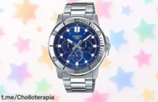 Impresionante reloj clásico Casio MTP-VD300D-2EUDF, ¡rebajado a un precio de escándalo que te hará sonreír cada vez que lo mires! ¡No dejes pasar este chollazo!