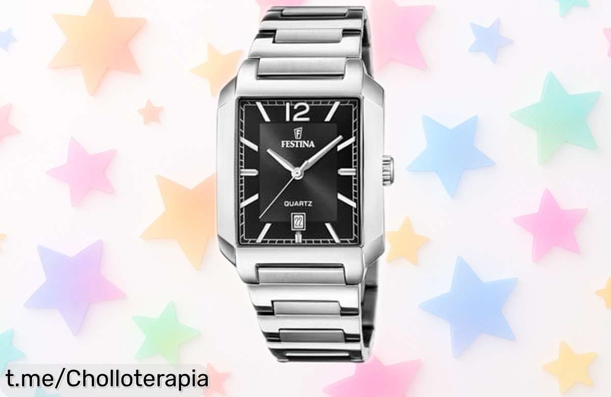 Impresionante reloj de hombre Festina con diseño clásico, ¡ahora a un precio de locura que no puedes dejar escapar! Dale estilo a tu muñeca y sorpréndete hoy mismo.