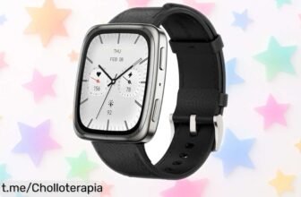 Impresionante reloj inteligente Amazfit Active 2: cristal de zafiro, GPS y batería que dura hasta 10 días. ¡Aprovecha este super chollo y llévalo contigo en cada aventura!