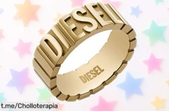 Impresionantes anillos de acero inoxidable Diesel para hombre con brillo duradero a precio regalo; ¡consigue el tuyo ahora y brilla como nunca!