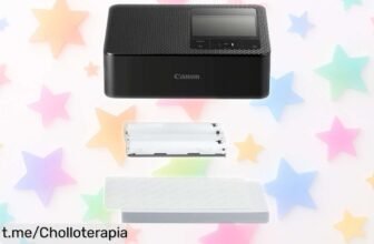 Impresora fotográfica portátil Canon SELPHY CP1500 con 54 hojas y función WiFi, a precio loco: captura tus mejores momentos en papel ¡hazlo ya!