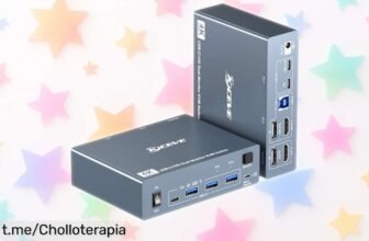 Increíble KVM Switch para 2 PCs y monitores con carga rápida hasta 80W, precio de ganga que no puedes dejar escapar ¡Hazte con el tuyo antes de que se agote!