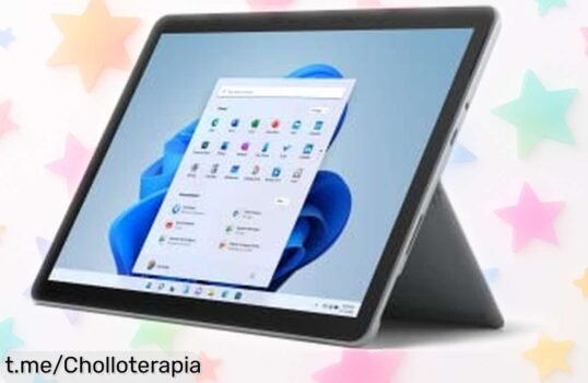 Increíble Surface Go 3 de Microsoft reacondicionada, super chollo con pantalla cómoda y potente Intel Pentium Gold. ¡Conviértete en el más eficiente en tu día a día!