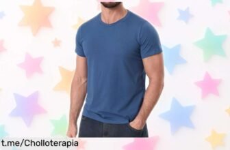 Increíble camiseta de algodón iClosam para hombre, duradera y perfecta tras cada lavado. ¡No dejes pasar este precio rebajado que te hará sonreír!