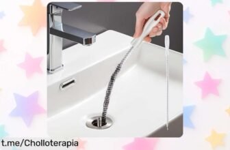Increíble cepillo removedor de obstrucciones para fregaderos y desagües a un precio rebajado que te hará olvidar la suciedad, ¡no dejes pasar esta oportunidad y haz tu casa brillar!