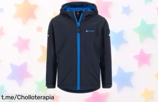 Increíble chaqueta softshell Höhenhorn 41G3 para niños ¡protección contra el viento y abrigo total a un precio chulísimo que no podrás dejar escapar!