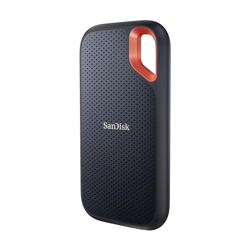 Increíble disco duro SSD externo portátil SanDisk Extreme 1TB a un precio rebajado, guarda tus archivos volando y sin miedo a golpes o agua, ¡no dejes pasar este super chollo!