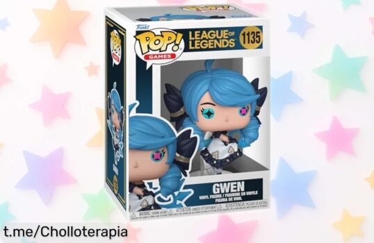 Increíble figura Funko Pop! de League of Legends Gwen a un precio que te hará sonreír y potenciará tu colección al instante.