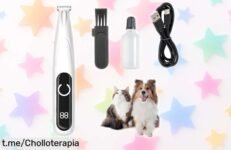 Increíble máquina cortapelos para perros Xynovate, ¡ofertón súper silencioso y ligero que hará grooming rápido y sin estrés! No dejes pasar esta oportunidad única de mimar a tu peludo.
