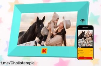 Increíble marco digital KODAK de 7 pulgadas con WiFi y 32 GB, ¡un chollo que hará brillar tus recuerdos para siempre! ¡Aprovecha esta oferta y llénate de emociones ahora mismo!