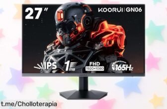 Increíble monitor gaming KOORUI de 27 pulgadas: imagen nítida y fluidez alucinante, un ofertón que no se repite. ¡Hazlo tuyo antes de que desaparezca!