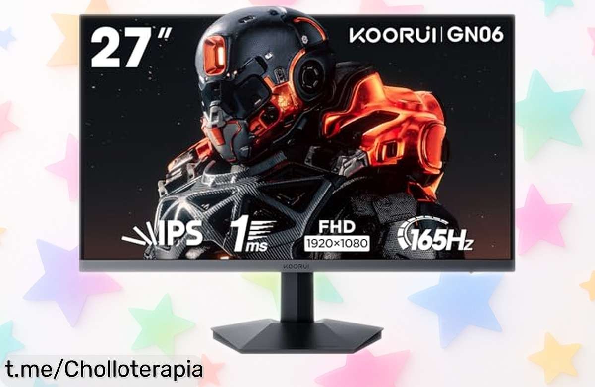 Increíble monitor gaming KOORUI de 27 pulgadas: imagen nítida y fluidez alucinante, un ofertón que no se repite. ¡Hazlo tuyo antes de que desaparezca!