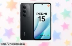 Increíble móvil Xiaomi Redmi 15 con batería gigante, pantalla fluida y cámara de 50MP a precio de risa. ¡No te quedes sin el tuyo, la oferta no dura!