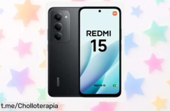 Increíble móvil Xiaomi Redmi 15 con batería gigante, pantalla fluida y cámara de 50MP a precio de risa. ¡No te quedes sin el tuyo, la oferta no dura!