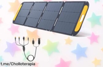 Increíble panel solar portátil VTOMAN VS200 Pro de 200W a precio de risa, ¡aprovéchalo ya y nunca te quedes sin energía en tus aventuras!