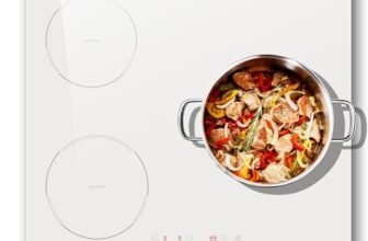 Increíble placa de inducción Karienvir con 3 fuegos y función boost: limpieza rápida y bloqueo infantil en un chollazo que no puedes dejar escapar. ¡Cocina como un chef hoy mismo!
