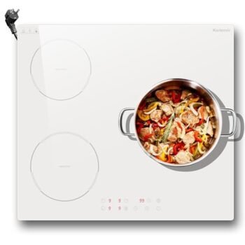 Increíble placa de inducción Karienvir con 3 fuegos y función boost: limpieza rápida y bloqueo infantil en un chollazo que no puedes dejar escapar. ¡Cocina como un chef hoy mismo!