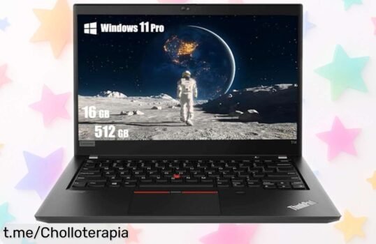 Increíble portátil Lenovo Thinkpad T14 Gen 1 reacondicionado a precio loco, potencia y calidad FHD que necesitas para hacer todo lo que sueñas. ¡No dejes pasar esta oportunidad única!