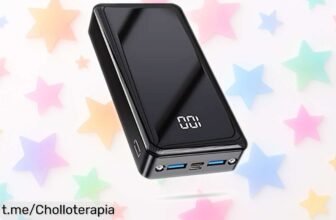 Increíble power bank de 24000mAh con carga rápida y pantalla LED: ¡llévalo a casa antes que se agote y nunca te quedes sin batería!