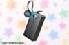 Increíble power bank portátil de 10000 mAh con carga rápida, ¡recarga tu móvil al 60% en solo media hora! No te pierdas este precio de escándalo y mantente conectado ahora mismo.