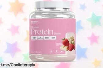 Increíble proteína de suero Beverly Women con colágeno y vitamina E a precio loco, ¡tonifica tu cuerpo mientras cuidas tu piel! No dejes pasar este chollazo que transformará tus días.