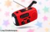 Increíble radio portátil recargable con manivela y carga solar para emergencias, ¡un ofertón que te mantendrá conectado en cualquier lugar! No dejes pasar esta oportunidad.
