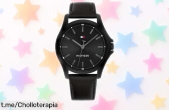 Increíble reloj de hombre Tommy Hilfiger con correa de cuero y diseño moderno, por un precio que no te esperabas, ¡no lo pienses más y luce elegante cada día!