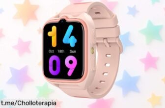 Increíble reloj inteligente OSCAL T2 4G para peques, con videollamadas y botón SOS ¡Aprovecha esta ganga que no volverá a repetirse!