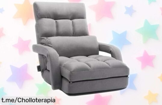 Increíble sillón de suelo VEVOR, ajustable y plegable: calidad brutal a un precio rebajado, ¡transforma tu espacio en un oasis de relajación hoy mismo!
