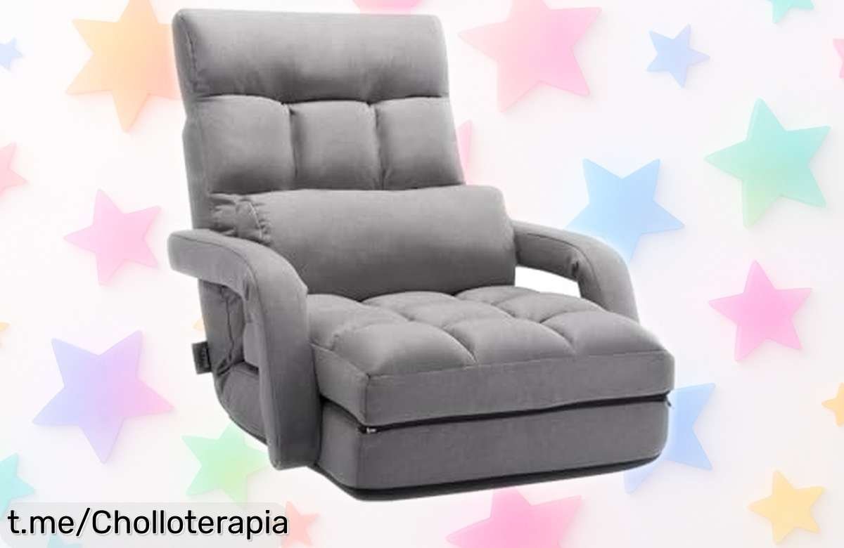 Increíble sillón de suelo VEVOR, ajustable y plegable: calidad brutal a un precio rebajado, ¡transforma tu espacio en un oasis de relajación hoy mismo!