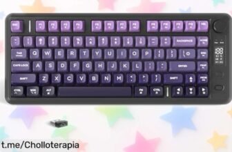 Increíble teclado inalámbrico gaming ZIYOU LANG M75 con retroiluminación arcoíris y funciones impresionantes a precio rebajado, ¡no dejes pasar este chollazo para tu setup!