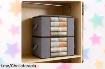 Increíbles bolsas de almacenaje de 90 litros que transforman tu armario pequeño y te llenan de espacio, ¡hazte con ellas ahora a un precio regalado!