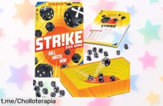 Juego de dados Ravensburger Strike para 2 a 5 jugadores, ¡prepárate para la emoción con tu familia y llévatelo a un precio que no parece real!