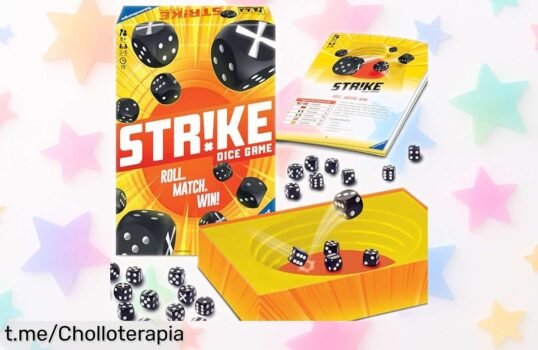 Juego de dados Ravensburger Strike para 2 a 5 jugadores, ¡prepárate para la emoción con tu familia y llévatelo a un precio que no parece real!