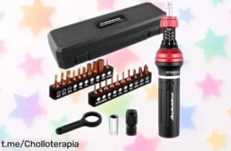 Juego de destornilladores dinámicos ATsafepro con 25 piezas a precio locazo, ajusta sin miedo y consigue resultados perfectos, ¡no pierdas esta oportunidad única!
