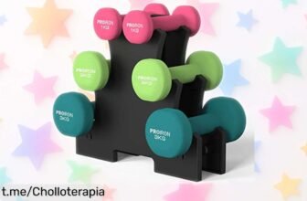 Juego de mancuernas PROIRON con 12kg: ¡remata tu entrenamiento con este super chollo que no puedes dejar pasar y disfruta del fitness en casa como nunca antes!