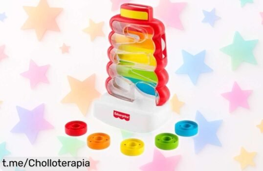Juego de poner anillas FisherPrice JLB81, la forma más divertida de mejorar la coordinación de tus peques ¡ahora a un precio que está regalado! No te lo pierdas.