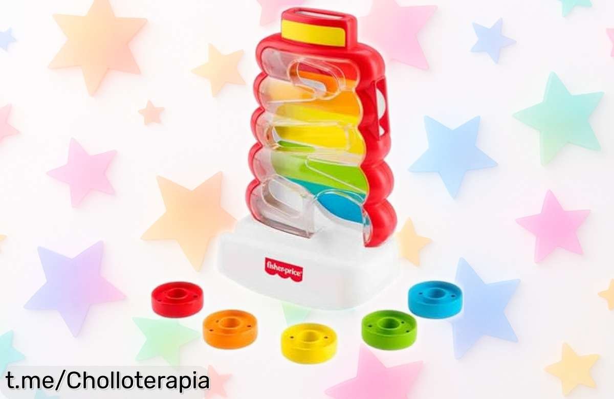 Juego de poner anillas FisherPrice JLB81, la forma más divertida de mejorar la coordinación de tus peques ¡ahora a un precio que está regalado! No te lo pierdas.