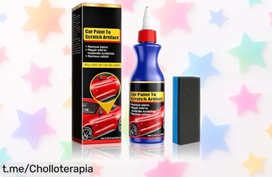 Kit reparador de arañazos para coche: soluciona rayones fácil y rápido en casa, aprovecha este ofertón y dale brillo a tu auto sin gastar un dineral. ¡No dejes pasar esta oportunidad!