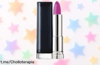 Labial mate Maybelline Color Sensational: color intenso y textura cremosa a un precio de ganga. Aprovecha esta oferta única para lucir unos labios irresistibles ¡ya!