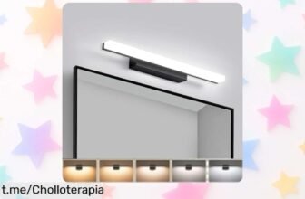 Lámpara LED Yafido para espejo de baño, ilumina tu belleza con 5 tonos de luz y a un precio que no puedes dejar pasar, ¡aprovéchalo antes de que volar!