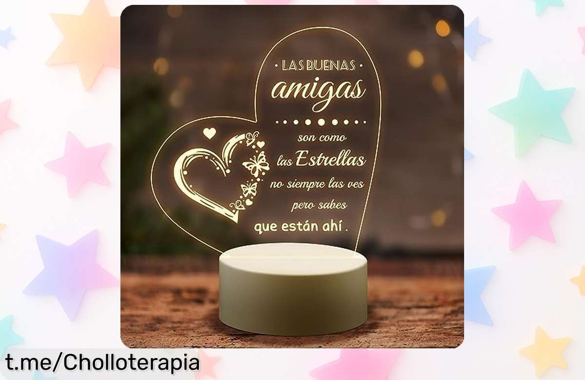 Lámpara LED de Welsky Regalos para iluminar sonrisas, un detallazo con precio loco que alegra cumpleaños y rincones, ¡aprovéchalo antes de que se agote!
