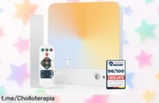 Lámpara LED de techo Combuh Luz, ¡despídete de los enchufes! Chollo auténtico: disfruta 12 semanas sin cables y con mando a distancia. Ilumina tus espacios y sorpréndente ahora mismo.