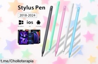 Lápiz óptico activo para Android, iPad y tablets Lenovo: ¡la herramienta perfecta para dibujar o tomar notas a un precio que te dejará boquiabierto! No dejes pasar esta oportunidad.