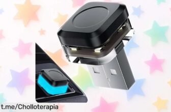 Luz LED USB para el coche que cambia de colores y anima tus viajes: ¡chollo irresistible a un precio de ganga que no puedes dejar escapar!