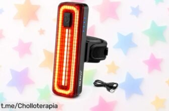 Luz trasera recargable para bici con sensor de frenado: seguridad al mejor precio, ahora te ve todo el mundo cuando pedaleas ¡No dejes escapar esta oferta que brilla por sí sola!