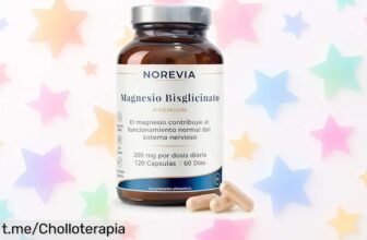 Magnesio bisglicinato Norevia con vitamina B6: energía brillante y bienestar sin esfuerzo, ¡ahora a un precio de escándalo que no puedes dejar escapar!