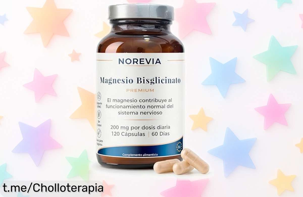 Magnesio bisglicinato Norevia con vitamina B6: energía brillante y bienestar sin esfuerzo, ¡ahora a un precio de escándalo que no puedes dejar escapar!
